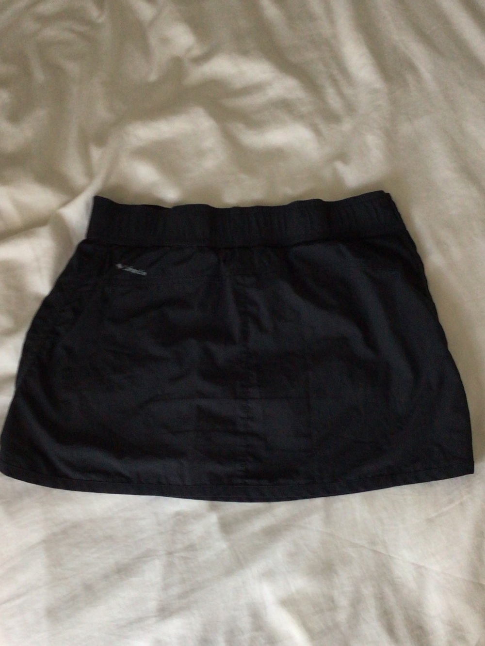 Columbia Omni-wick Skort Black Mini with Elastic Waist - Picture 2 of 5
